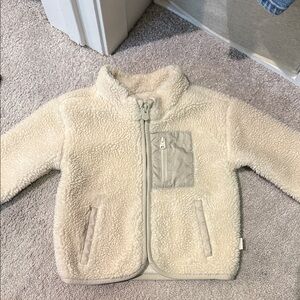 BabyGAP Cream Sherpa Jacket